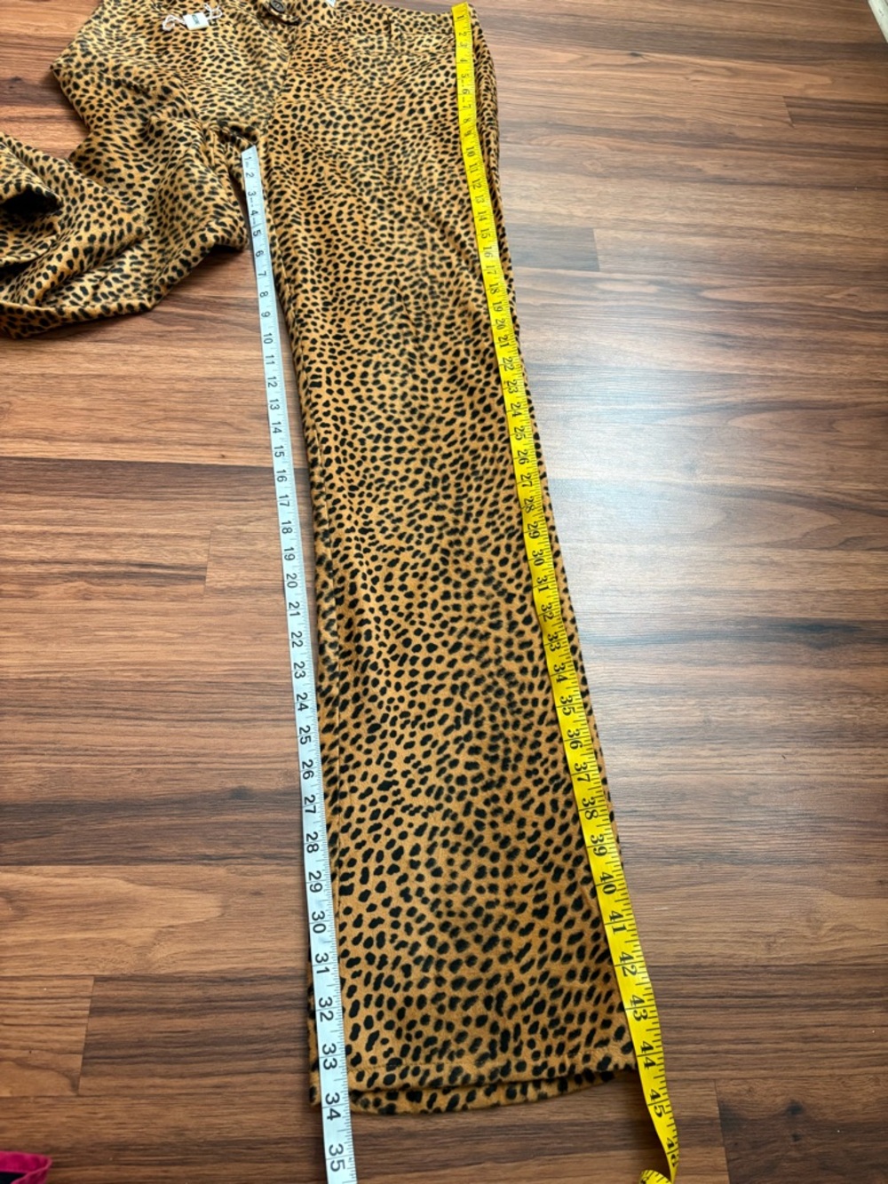 Moschino leopard animal print high rise pants - Picture 9 of 9